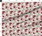 Watercolor Christmas Holidays Floral Botanical Pine Evergreen Ribbon Bow Christmas Floral Xmas Christmas Foliage Red Green Rose Holly Berries Custom Printed Fabric by Spoonflower Various Fabrics by the Yard or Fat Quarter